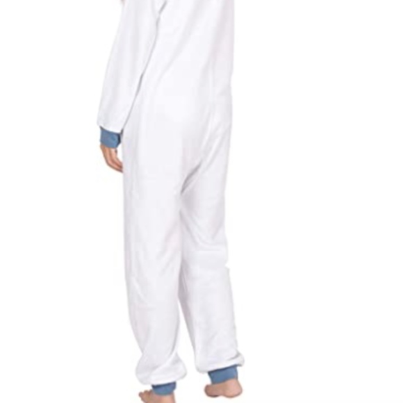 Smallfoot Migo One Piece Costume Pajama Set White - Picture 11 of 14
